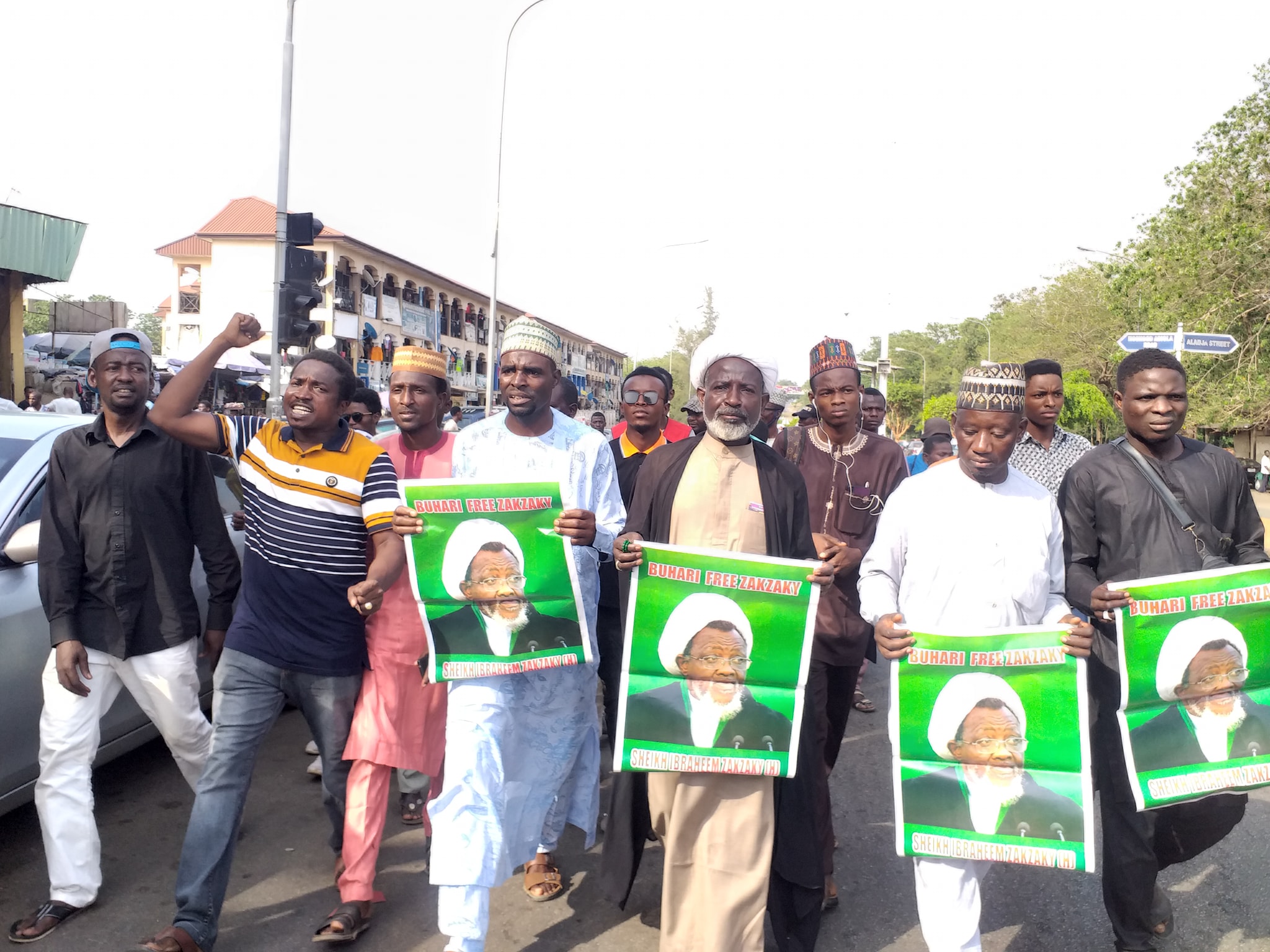  pro zakzaky protesters in abj on 20 april 2021 